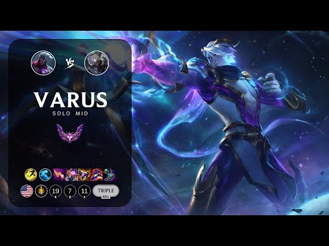 Varus Mid vs Diana - NA Master Patch 13.5