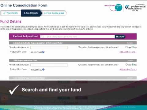 RecruitmentSuper - How to Consolidate your Super