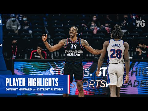 Dwight Howard | HIGHLIGHTS vs. Detroit Pistons (05.08.21)