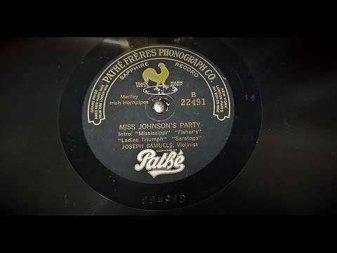 "Miss Johnson's Party" by Joseph Samuels cir 1920 (Pathe Actuelle Model H)
