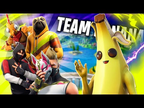 BANANITA FORMA UN TEAM PER BATTERE MIDA ! - Fortnite