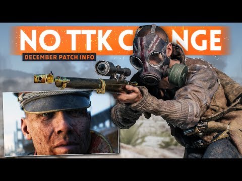 THE TTK IS *NOT* CHANGING! - Battlefield 5 December Patch Notes Preview (Medic SMG Buff + KE7 NERF!)
