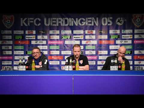 Uerdingerblock KFC Uerdingen 05 - SC Preußen Münster Pressekonferenz