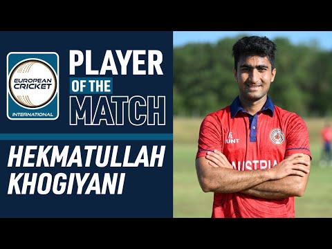 POTM Match 9: H.Khogiyani - AUT vs POR | ECI Romania, 2024 | 14 Jul 2024 | ECI24.068