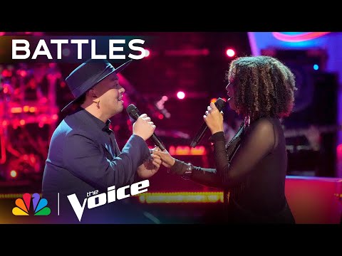 Aliyah Khaylyn and Sofronio Vasquez Sing Every Emotion with "The Power of Love" | The Voice Battles