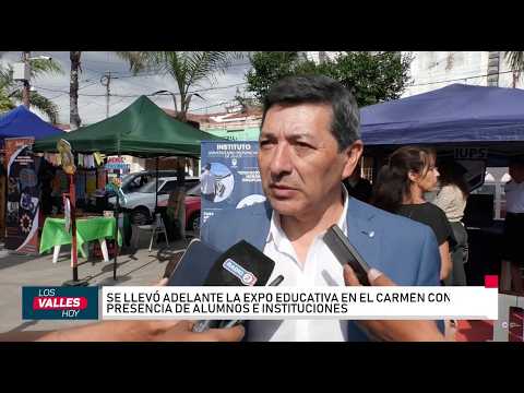 Se realizó la Expo Educativa en El Carmen