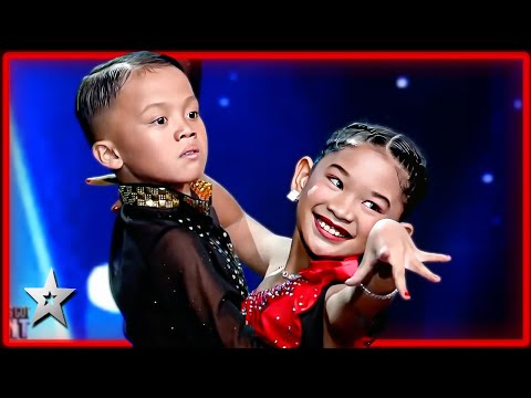 ADORABLE Duo CHARM The Judges With Their Sensational Dance! | Kids Got Talent