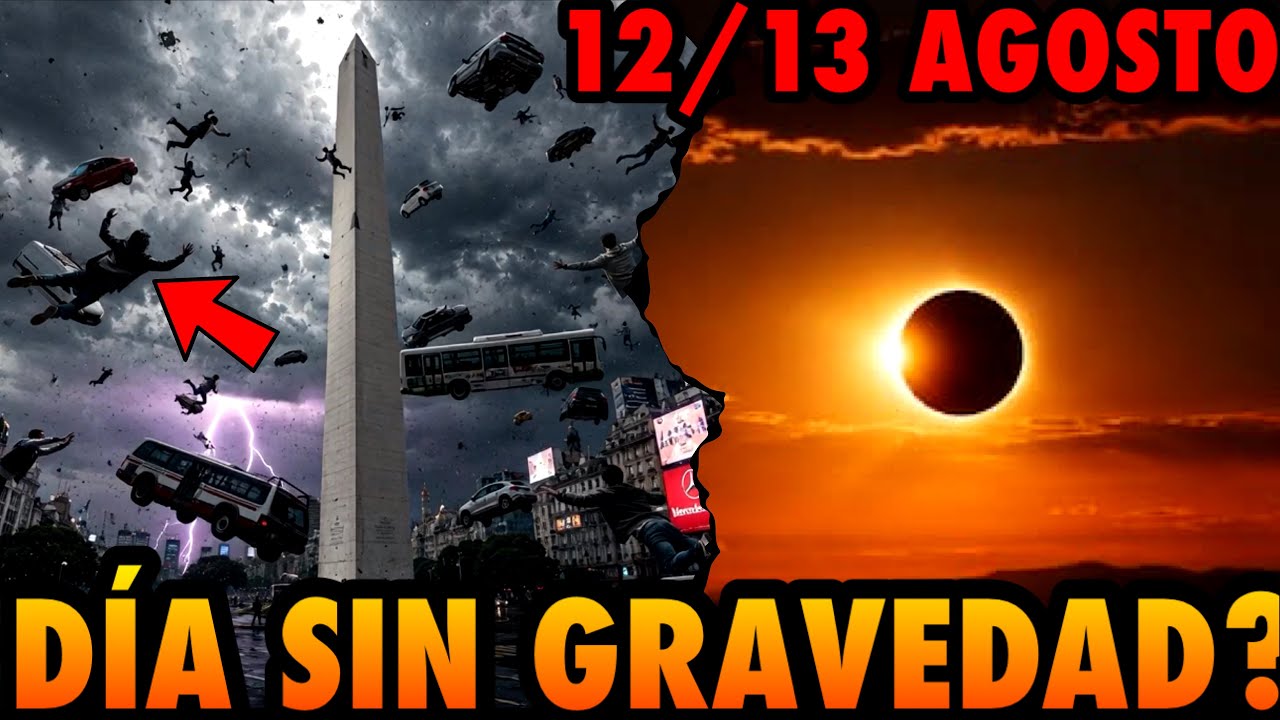 Tras el ECLIPSE habrán 7 segundos SIN GRAVEDAD?