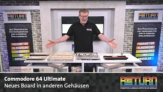 Commodore 64 Ultimate: New board in different cases