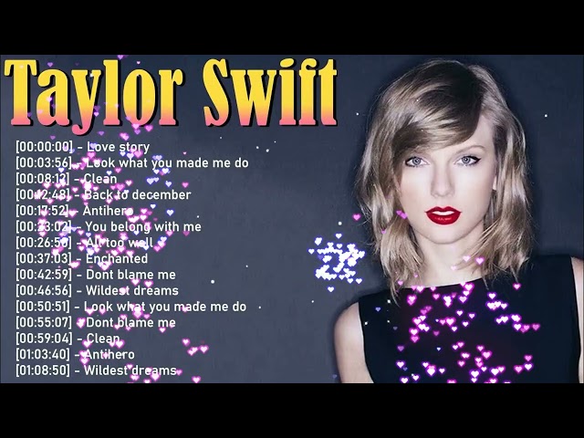 Taylor Swift - Greatest Hits | 18 Most Popular Tracks (The Eras Collection 2026)