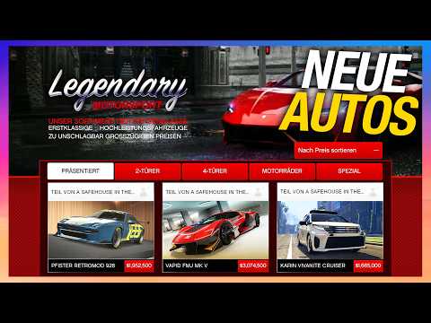 Alle 8 NEUEN FAHRZEUGE aus dem VILLEN DLC in GTA Online! Polizei, HSW & mehr! 