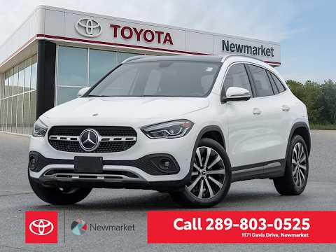 2023 Mercedes-Benz GLA 250 4MATIC SUV in White for sale at Newmarket Toyota in Newmarket, ON