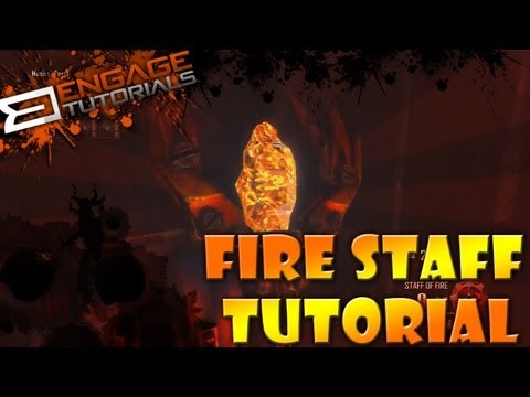 Black Ops 2 - How To Build The "Fire Staff" - Origins Zombies (Apocalypse DLC)