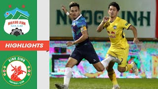 Highlights | Hoàng Anh Gia Lai vs Topenland Bình Định | Vòng 22 Night Wolf V.League 1 - 2022