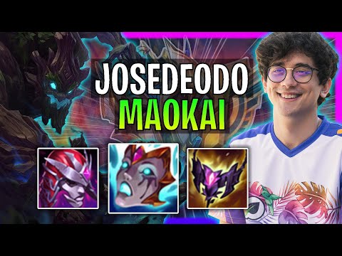 JOSEDEODO ES IMPARABLE CON MAOKAI! - EST Josedeodo Juega Maokai Jungla vs Nidalee! | Season 2023