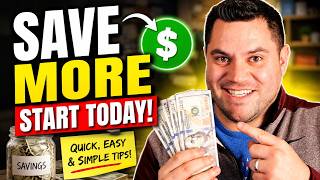 How To Save Money FAST When Income Is Tight!