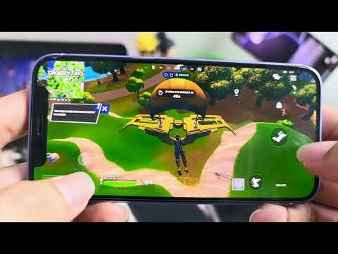 iPhone 12 mini Fortnite Gameplay!