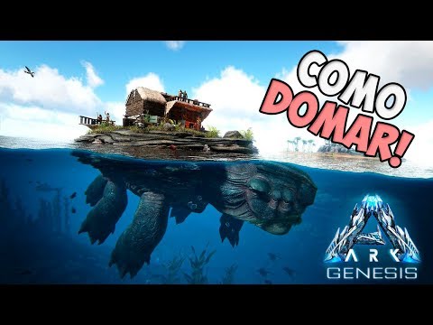 COMO DOMAR / HOW TO TAME MEGACHELON - ARK GENESIS