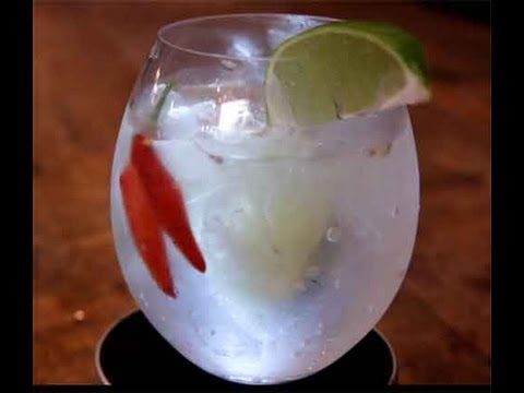 Spicy Gin and Tonic Recipe with HilahCooking / Show Me The Curry