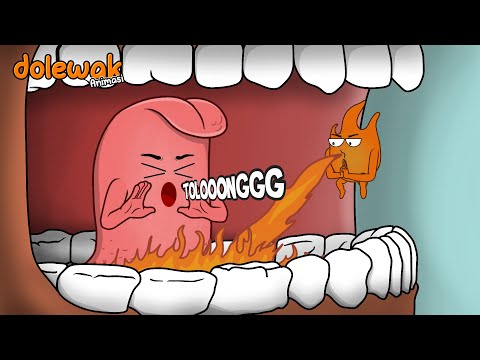 Organ Mu Ketika Kamu Makan Pedas - Animasi Organ Tubuh