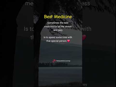 💖 Best Medicine 💖 | One Special Person Can Heal Everything 😊 #Love #Happiness #Peace