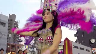 【4K】C24　ウニアン ドス アマド―リス（G R E S  UNIÃO DOS AMADORES）学生サンバチーム　草加駅前よさこいサンバフェスティバル 2018　삼바　桑巴舞