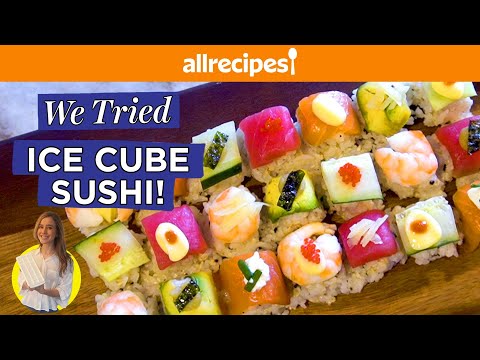 Making Sushi In an Ice Cube Tray?! | We Tried It | Allrecipes.com
