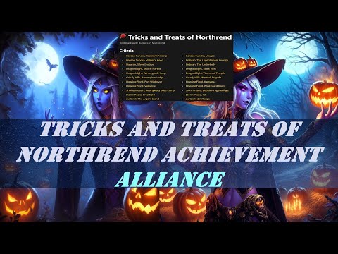 Tricks and Treats of Northrend Wow Achievement | Alliance | Hallow's End Event | 22 Candy Bucket