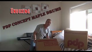 Video thumbnail for Unboxing the PDP Concept Maple drum kit shell pack by Its All Things Drums