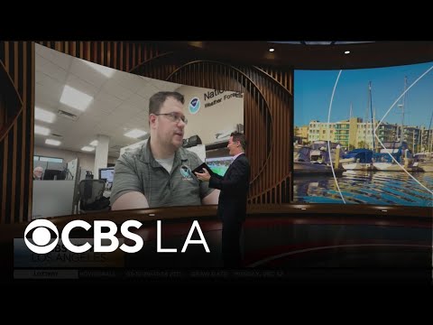 Ariel Cohen, National Weather Service, discusses the Southern California storm