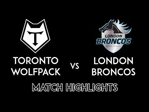London Broncos Vs Toronto Wolfpack Challenge Cup Match Highlights - 17th March 2017