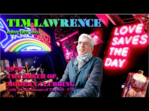 1970 the birth of clubbing. Tim Lawrence Interview, On David Mancuso at The Loft. Disco exhibition