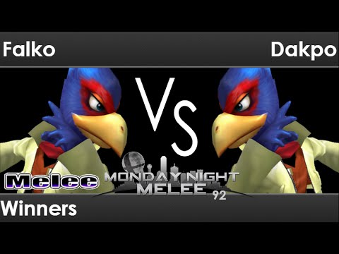 MNM 92 - Falko (Falco) vs FX | Dakpo (Falco) Winners - Melee