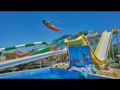 Trend Aqua Park in Turkey 🇹🇷 Arabic Music Clip! 🪘