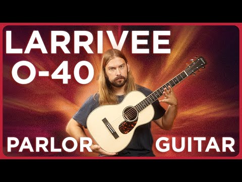 Why Do People Love Larrivee Parlor Guitars? 0-40 Moon Top Acoustic Demo