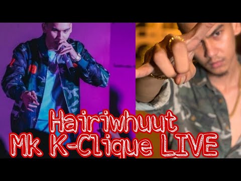 Mk (K-Clique) Rap LIVE | Aku Kejar Masa | Hairiwhuut