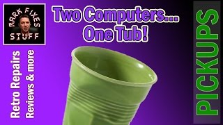 Two Computers, One Tub... Retro Computer Pickups Box Opening!