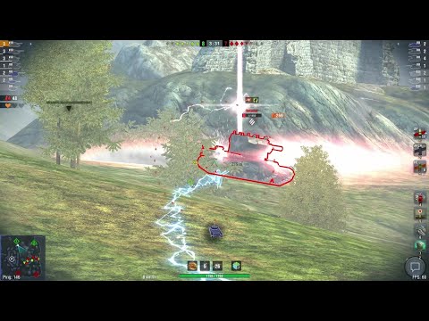 WOT Blitz | AMX 50 100 | 6k Damage 5 Kills | Uprising