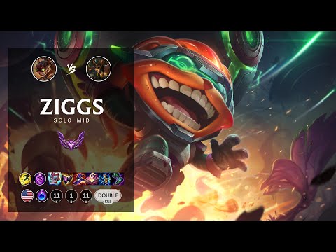 Ziggs Mid vs Cassiopeia - NA Master Patch 12.11