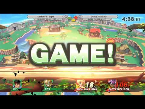 Super Famicon 2017 - Smash 4 Top16 - Darkshad+Light vs Dabuz+Fatality