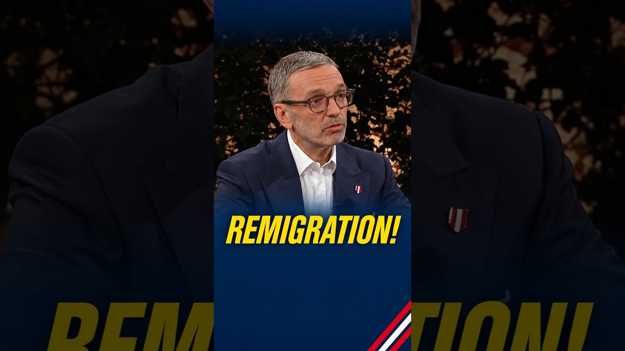 Herbert Kickl: "Wir wollen ein Verfassungsgesetz für Remigration!"