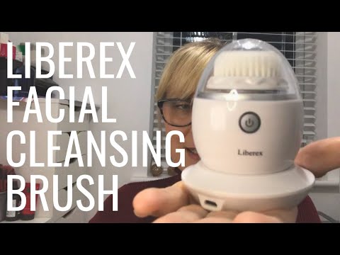 Liberex Egg vibruojantis veido valymo šepetėlis - baltas video