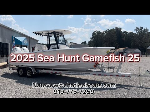2025 Sea Hunt Gamefish 25! A BOAT FOR EVERY BUDGET!!! UNDER 139K!!!!