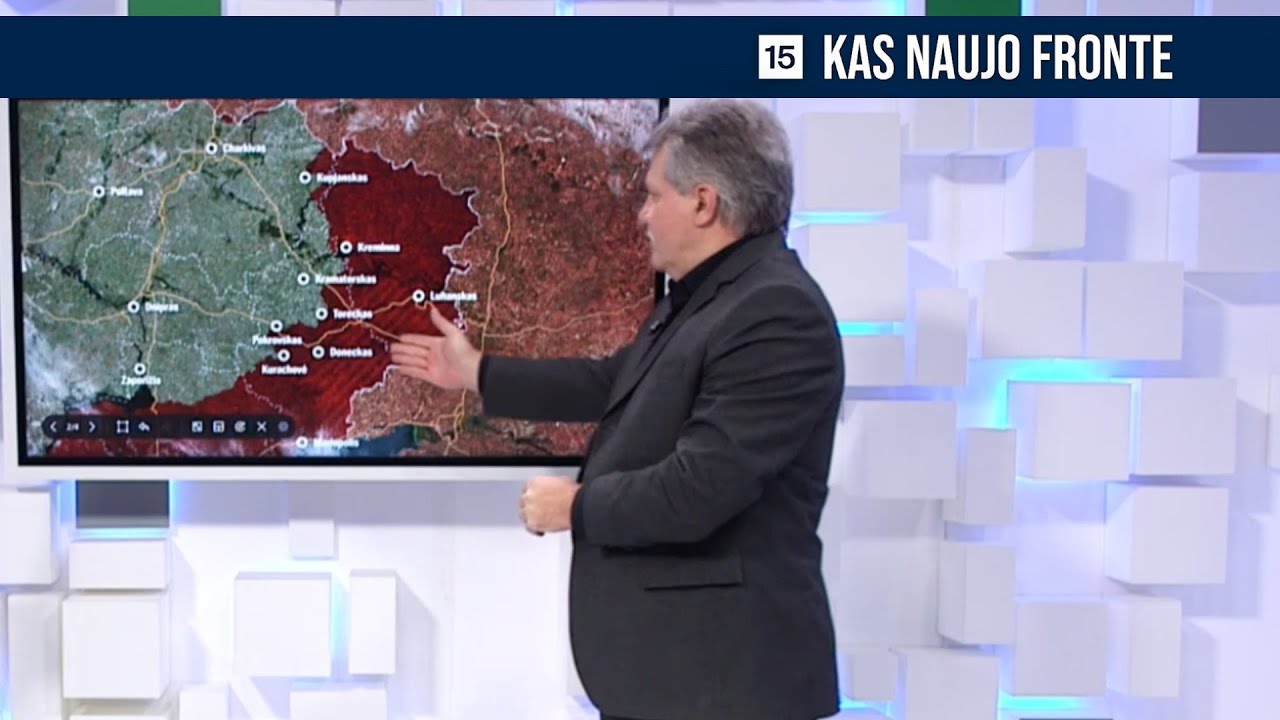 Kas naujo fronte: J.V.Žukas – apie Ukrainos kontrataką, mūšius Donbase ir NATO flotilę Baltijoje