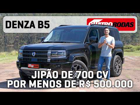Denza B5 é SUV híbrido MAIS LUXUOSO que Defender e MAIS BARATO que SW4
