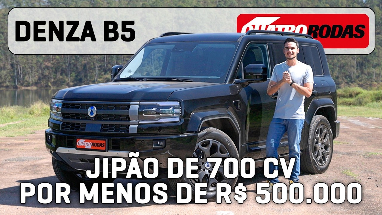 Denza B5 é SUV híbrido MAIS LUXUOSO que Defender e MAIS BARATO que SW4
