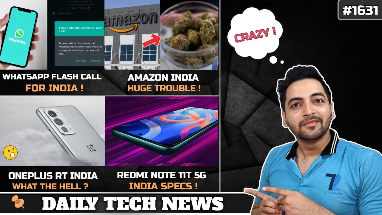 Oneplus RT India😯,WhatsApp Flash Call India😁,realme Mouse🤣,Amazon India Trouble,Tecno Pova 5G,iPhone