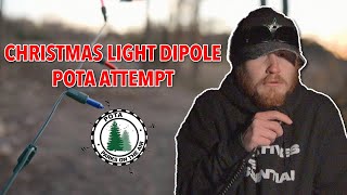 Can Christmas Lights Work As A Ham Radio Antenna for POTA?