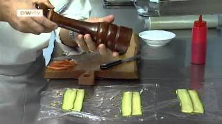 preview picture of video 'A la carte - Zucchini with Pecorino from Siena - Antica Osteria da Divo'