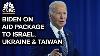 Biden speaks after Senate passes aid for Israel, Ukraine, Taiwan, and TikTok bill — 4/24/2024